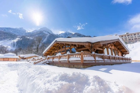 Зимняя сказка Красной Поляны - Россия