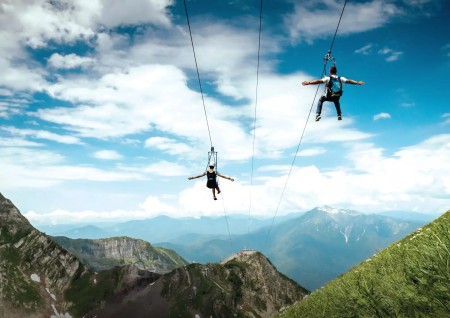 Летний Экстрим в Красной Поляне: От Москвы к Адреналину! - Россия