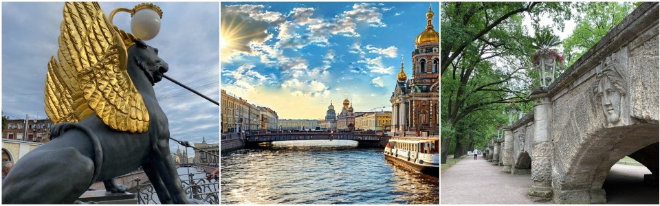 Летние белые ночи в Петербурге - Россия